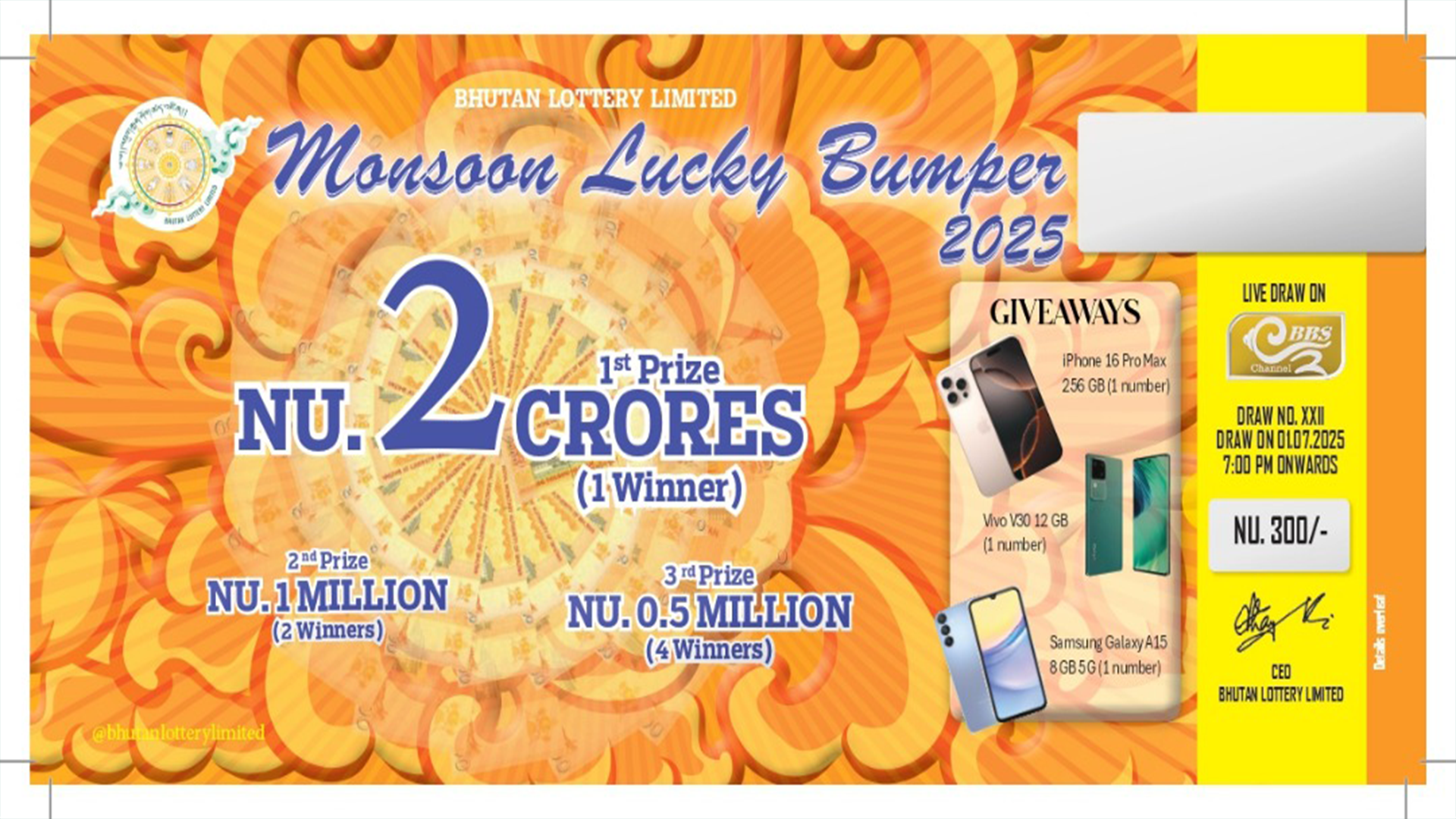 MONSOON LUCKY BUMPER