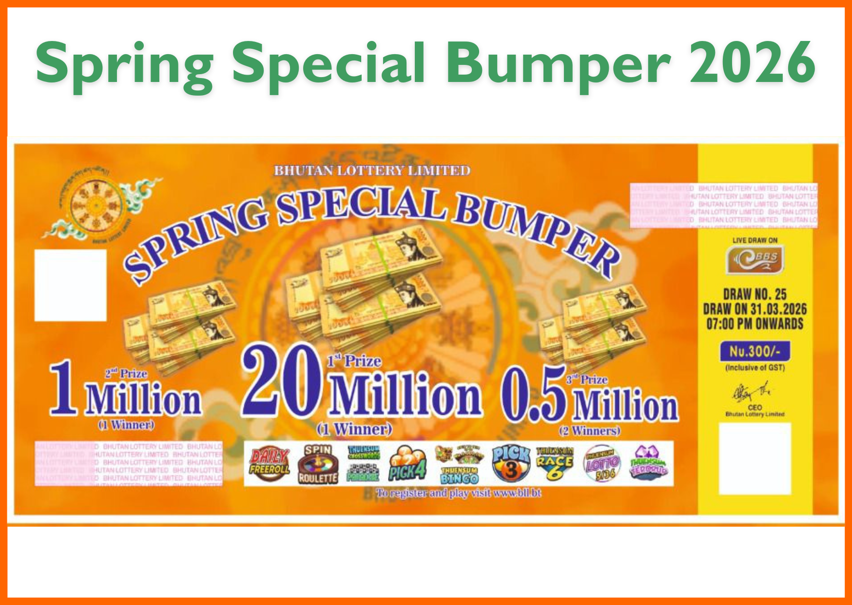 Spring Special Bumper