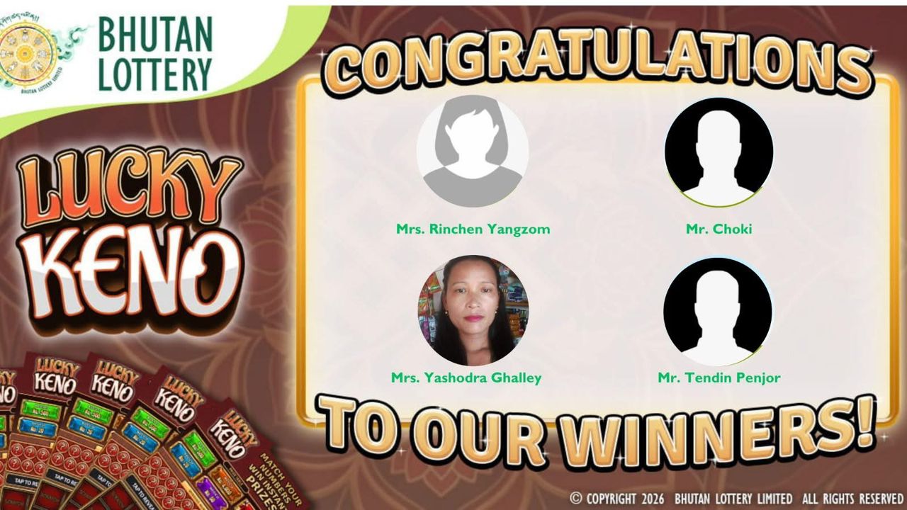 Lucky keno winners