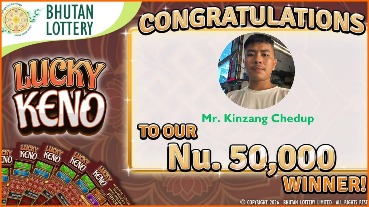 Lucky Keno Top Prize Winner